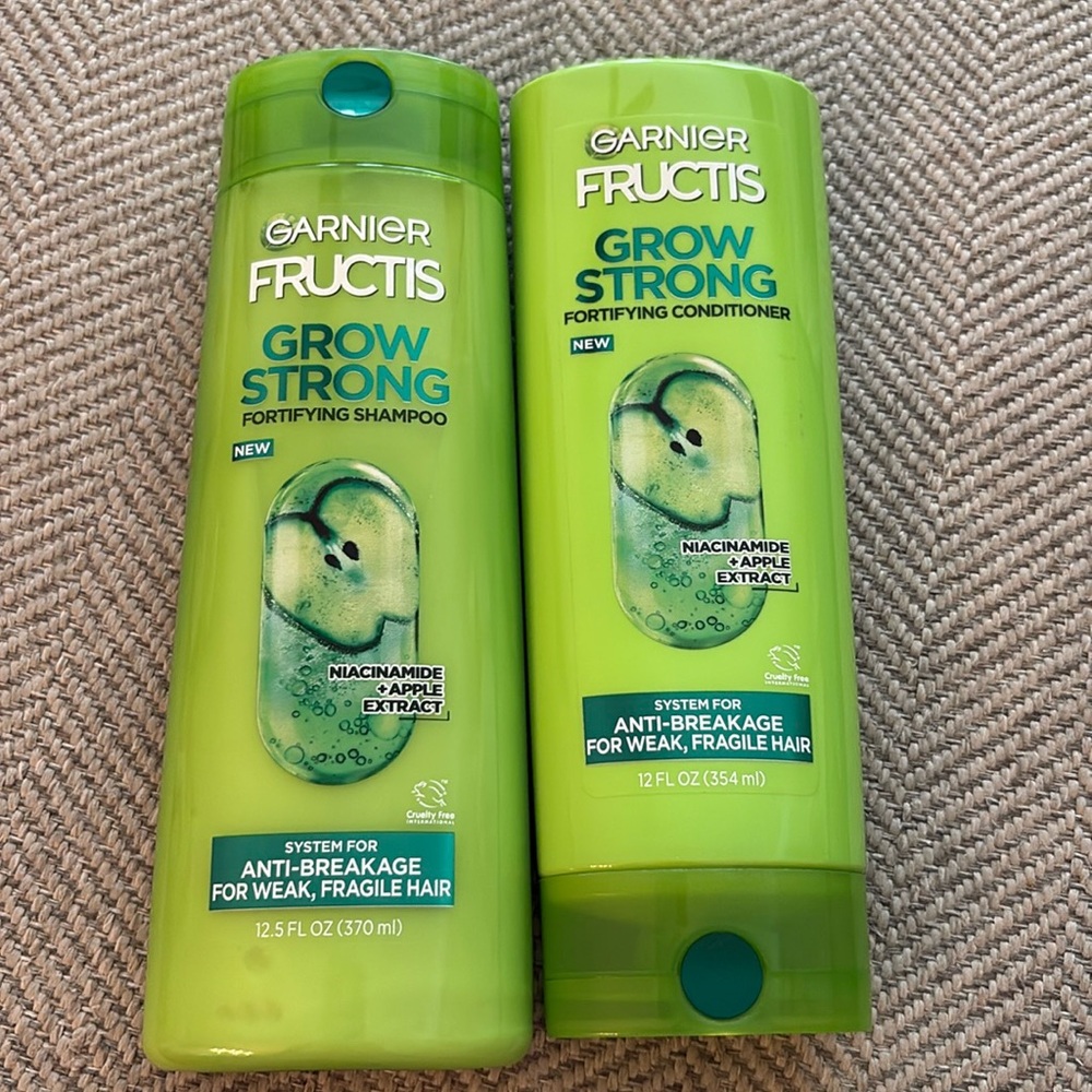 Garnier Fructis Grow Strong Hair Care Bundle NWT